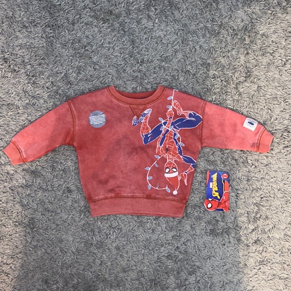 Marvel Spider-Man crew neck brand new with tags - Picture 1 of 3